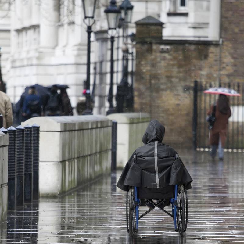 Waterproof Wheelchair Poncho
