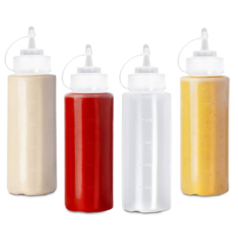 Squeezy Sauce Bottle Set