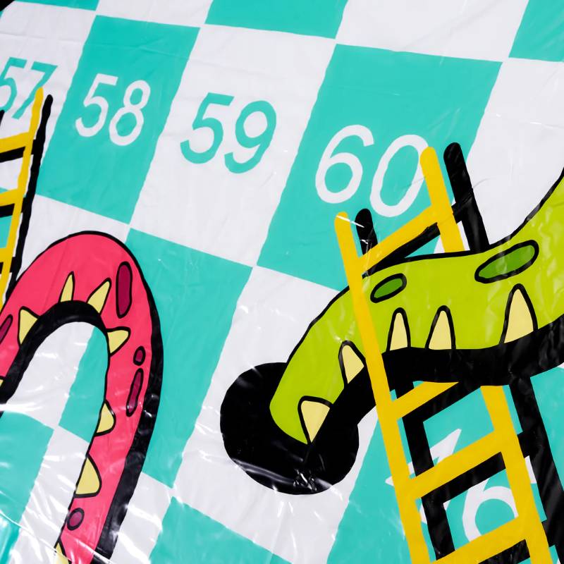 Giant Snakes And Ladders Game