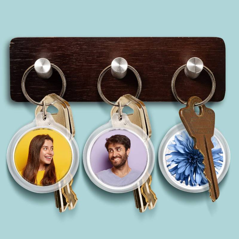 50 Photo Key Rings