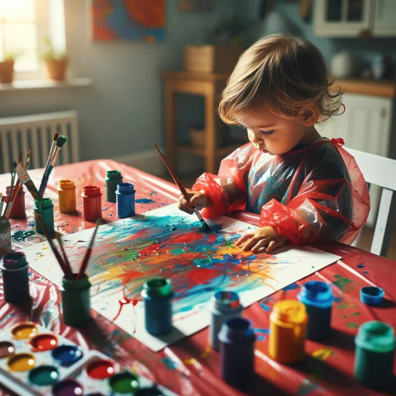 Plastic Paint Splash Mats