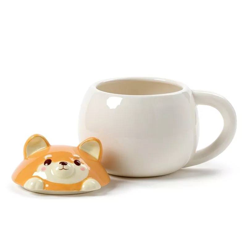 Shiba Inu Mug with Lid
