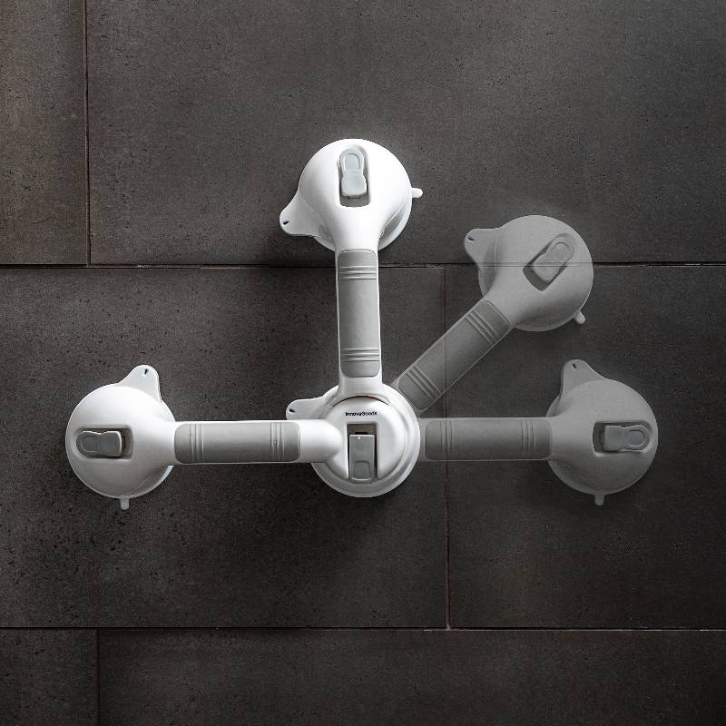 Double Angular Safety Bathroom Grab