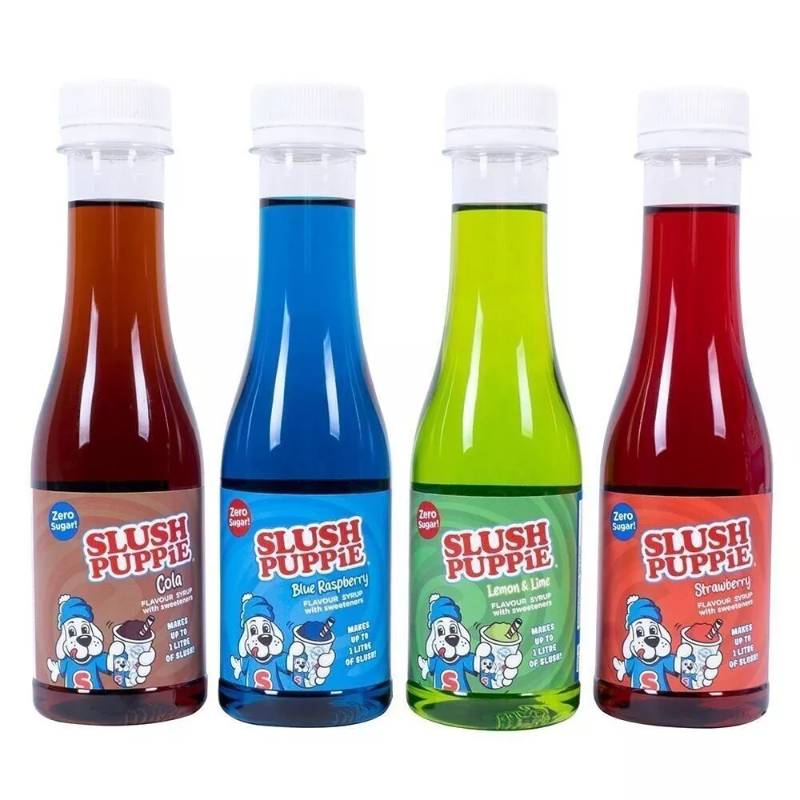 Slush Puppie Syrup Set of 4 Zero