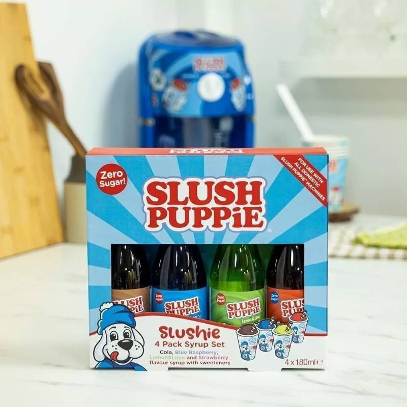 Slush Puppie Syrup Set of 4 Zero