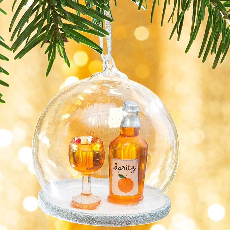 New! Christmas Spritz Dome Bauble