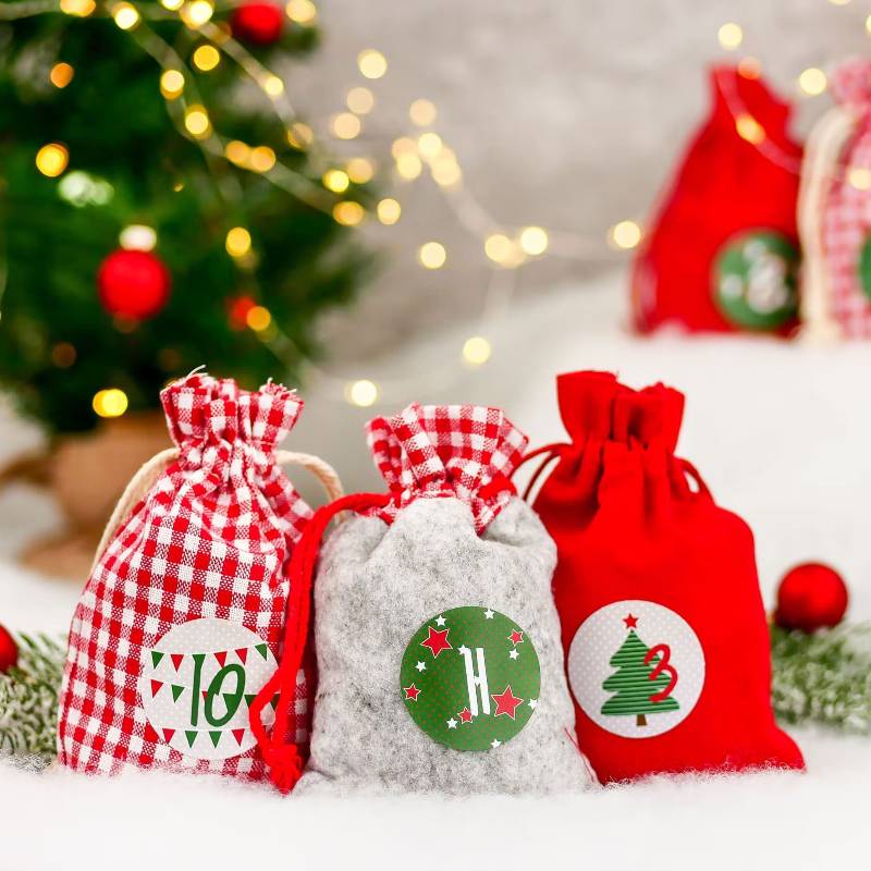 Fabric Bag Advent Calendar
