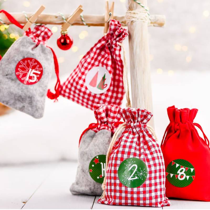 Fabric Bag Advent Calendar