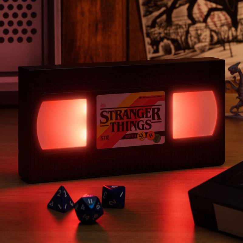 Stranger Things VHS Logo Light