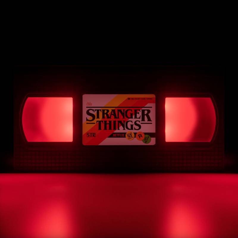 Stranger Things VHS Logo Light