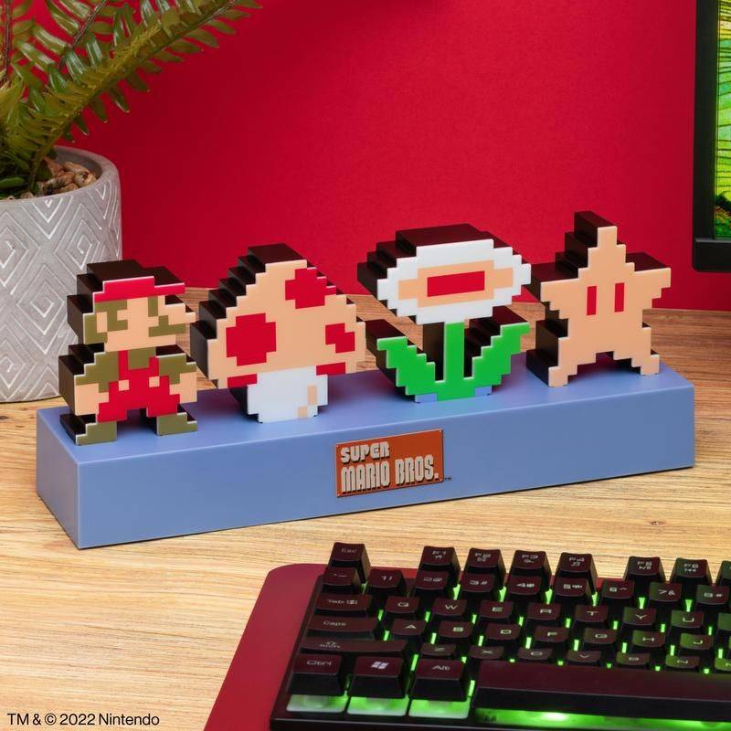 Super Mario Bros. Icons Lampe