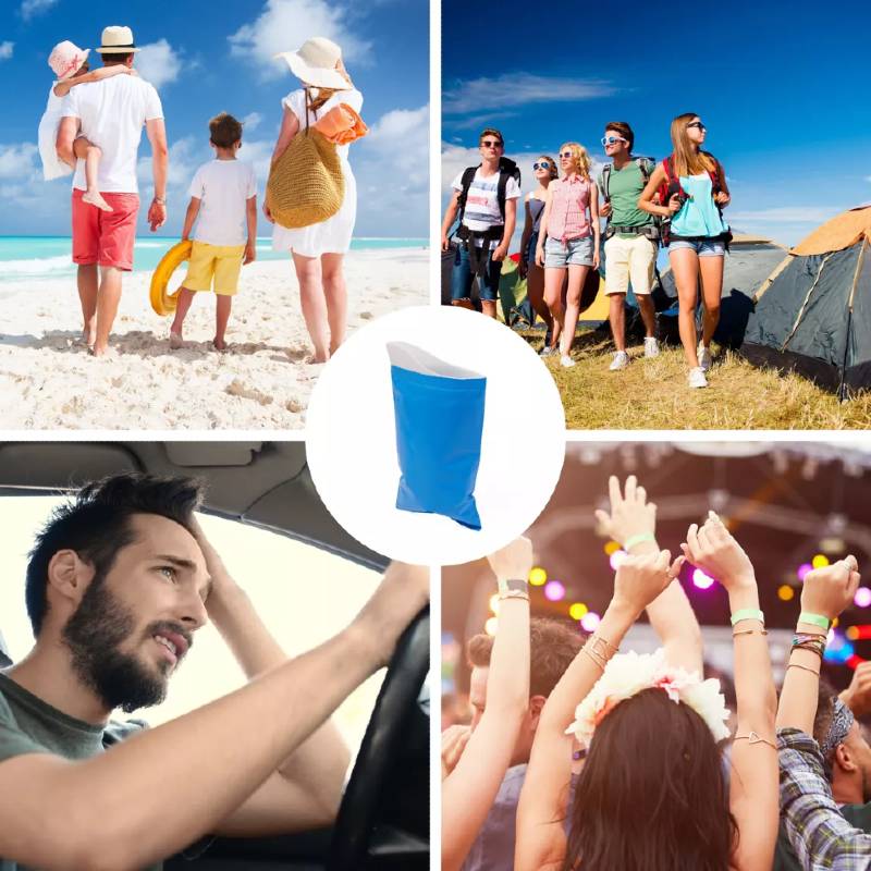 12 Super Absorbent Travel Urinals