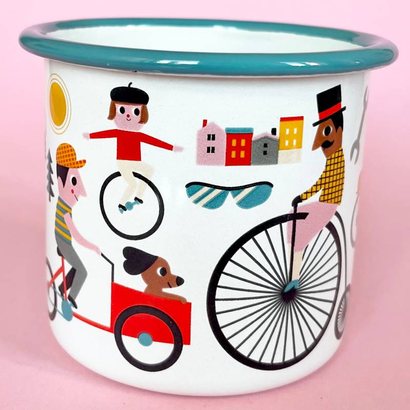 Emailletasse Bike Lover