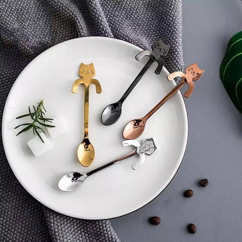 Kitty Teaspoon Set
