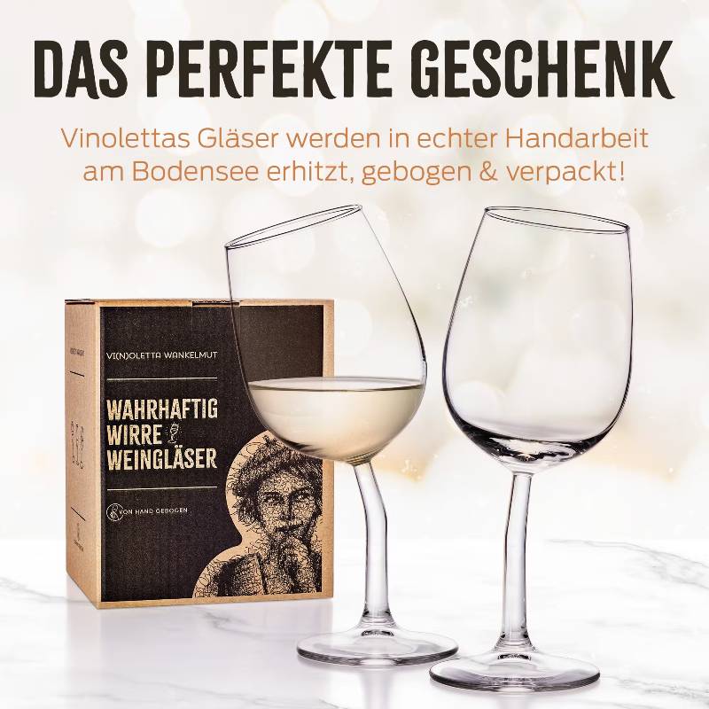 Vi(n)oletta Wankelmut Wine Glass Set