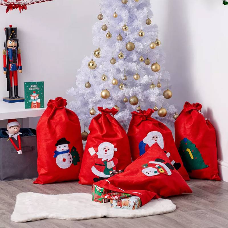 Festive Santa Sacks