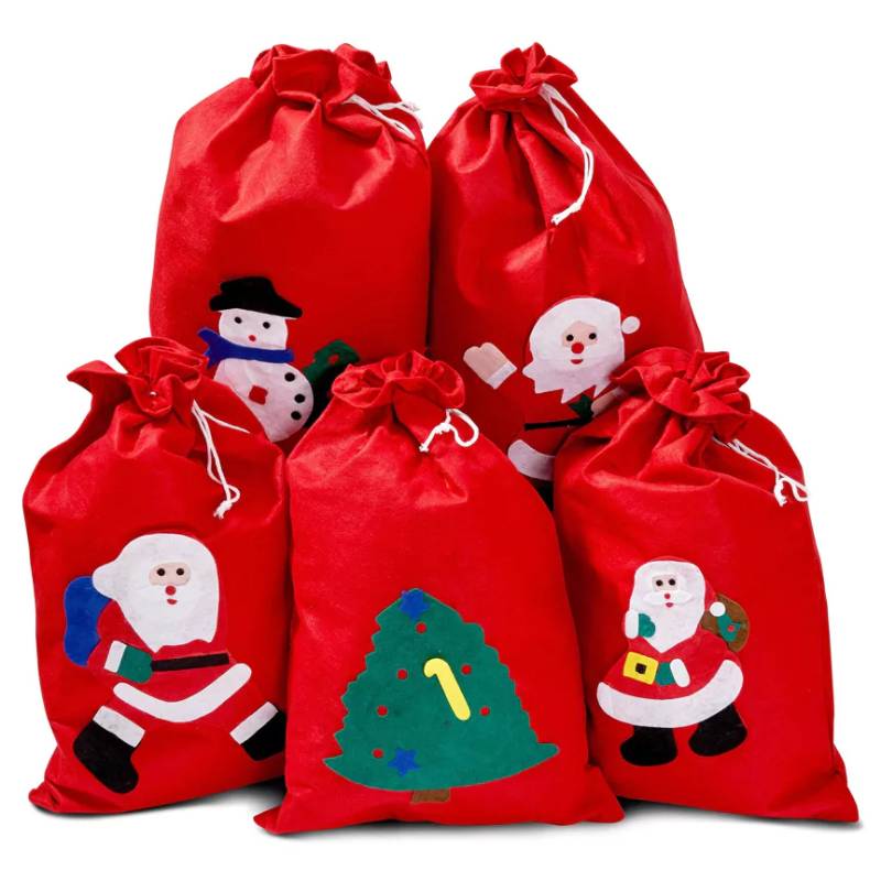 Festive Santa Sacks