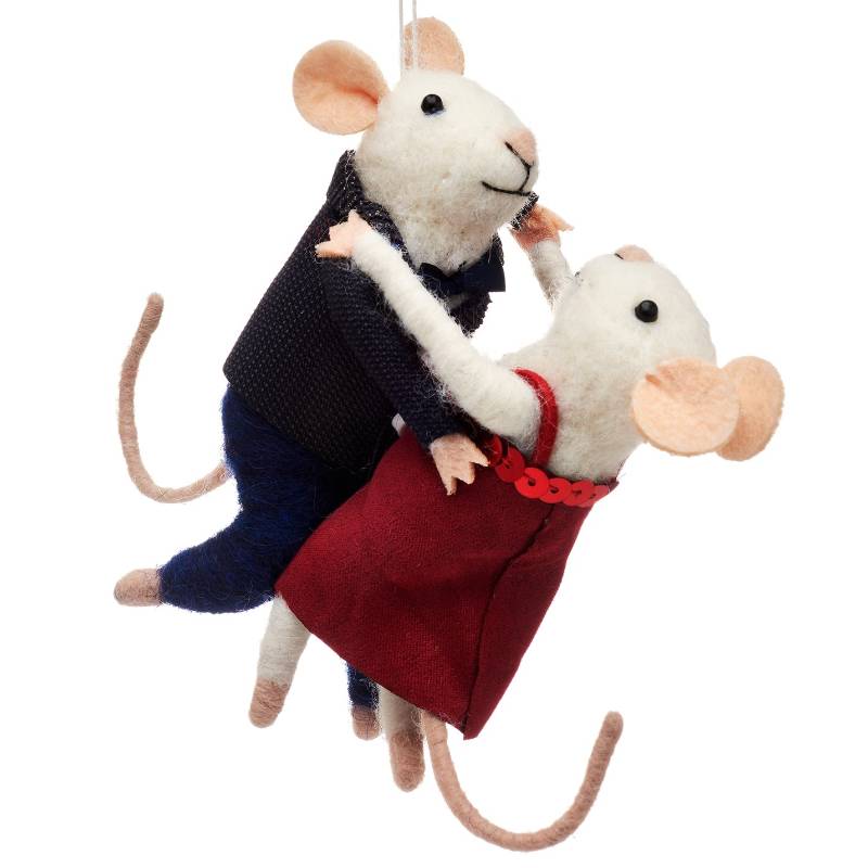 Dancing Mice Hanging Decoration
