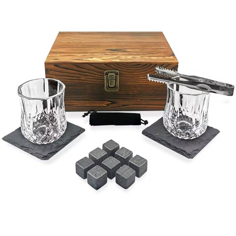Bar Originale Whisky Glasses and Stones Set