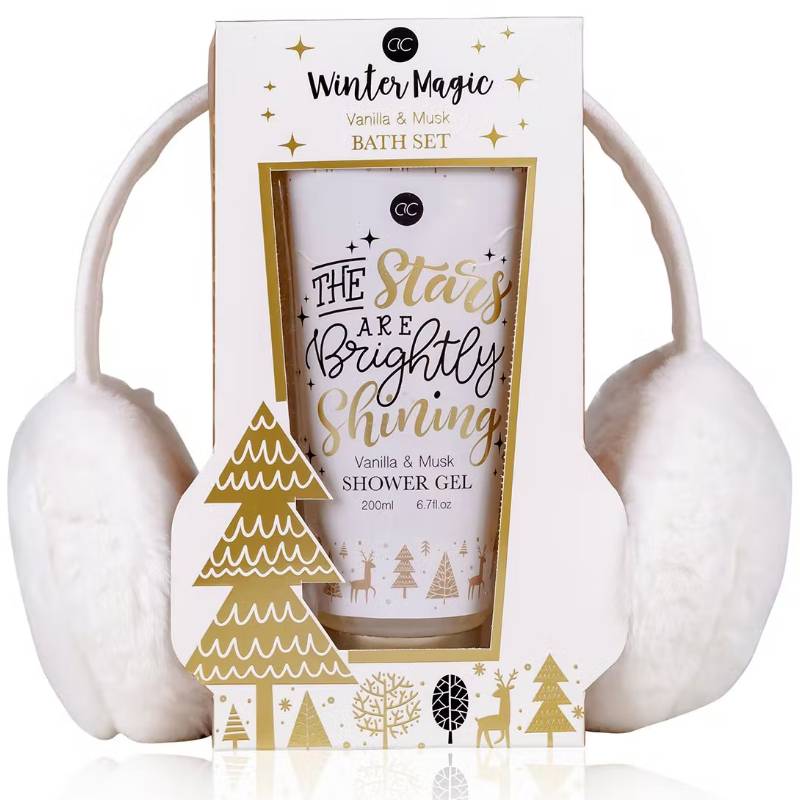 Set da Bagno con Paraorecchie Winter Magic