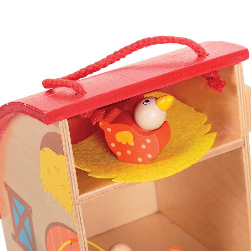 Wooden Farm Playset