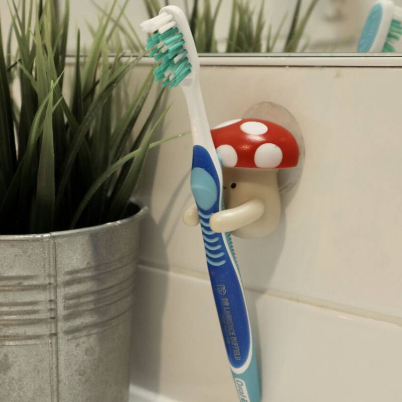 Mushroom Toothbrush Holder