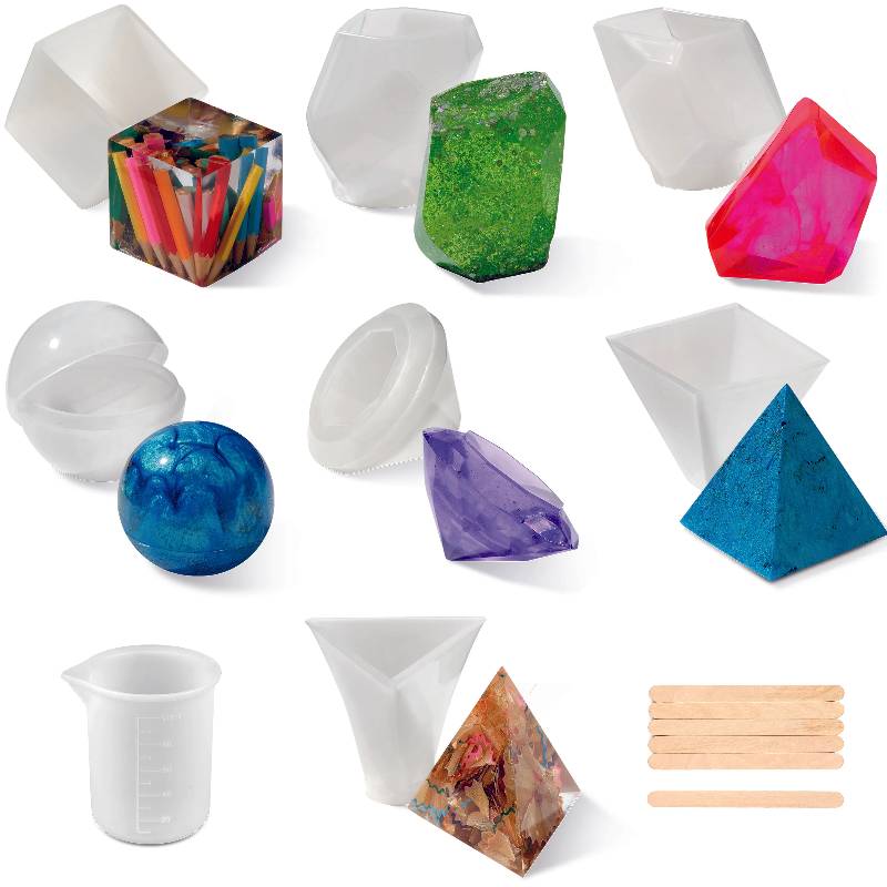 Epoxidharz Silikonform-Set