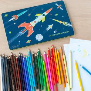 Space Age Colouring Pencils