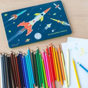 Space Age Colouring Pencils