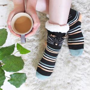 Chaussettes Chaussons Chats