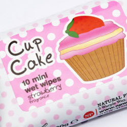 Lingettes Parfum Cupcake