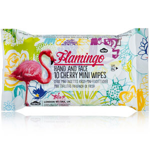 Mini Lingettes Flamant Rose