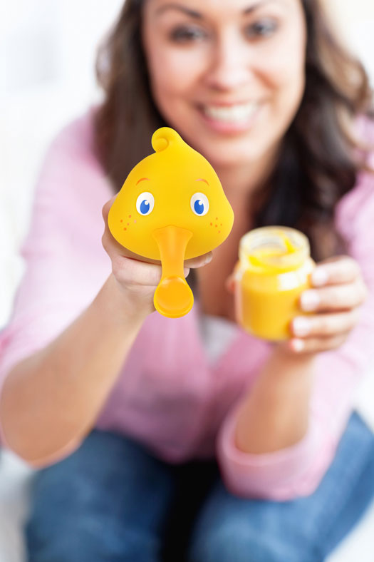 Feed Me Baby Spoon Duck