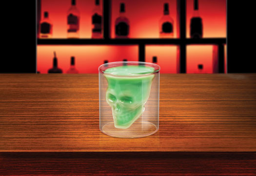 Doomed Crystal Skull Shotglass