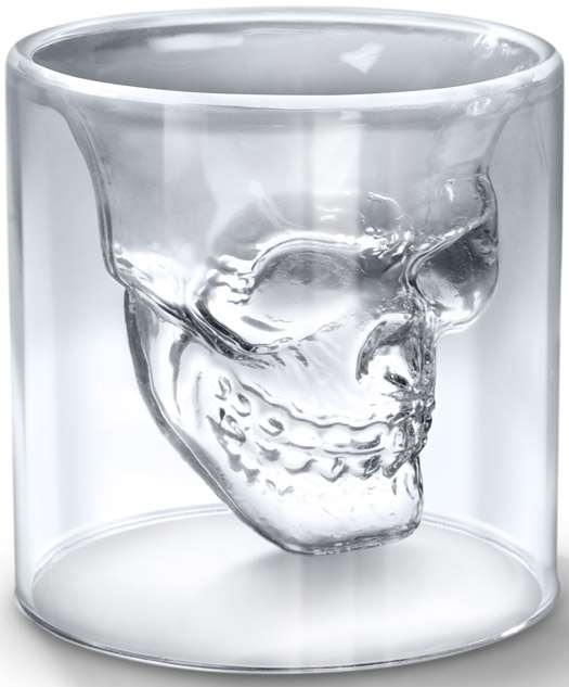 Doomed Crystal Skull Shotglass