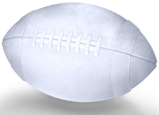 Eiswrfelform Football