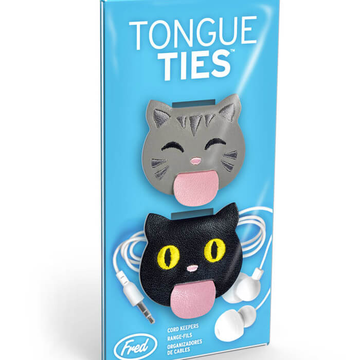 Tongue Ties Cord Keepers Cats