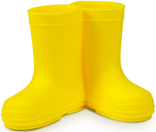 Support  Brosses  Dents - Bottes de Pluie