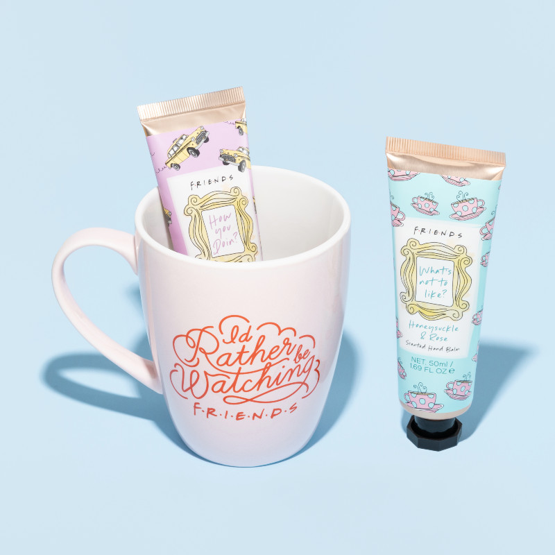 Coffret Cadeau Tasse et Crme pour les Mains Friends