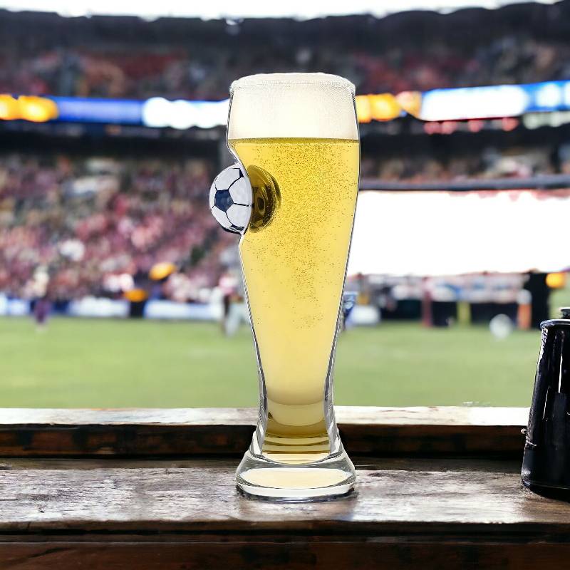 Football Beer Glass