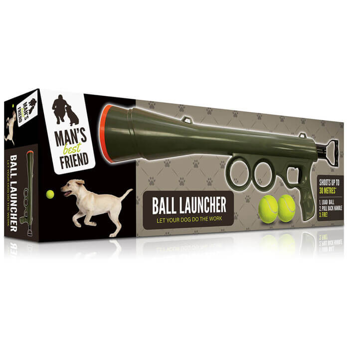 Tennisball Kanone fr Hunde