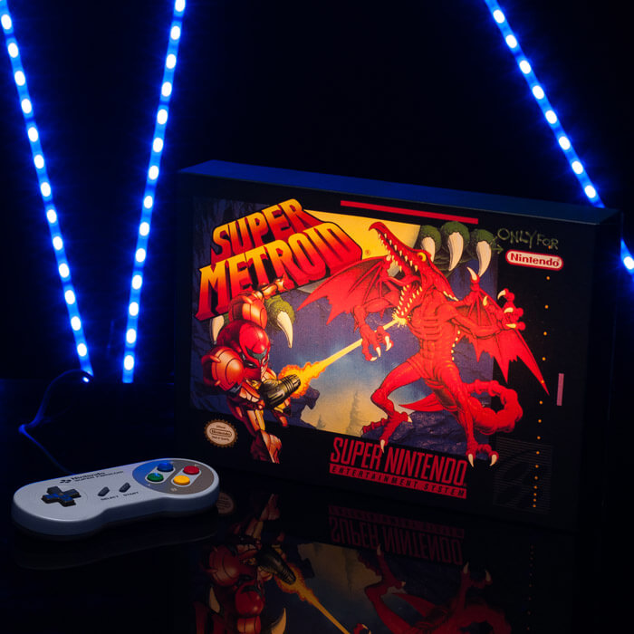 Super Metroid Leuchtbild