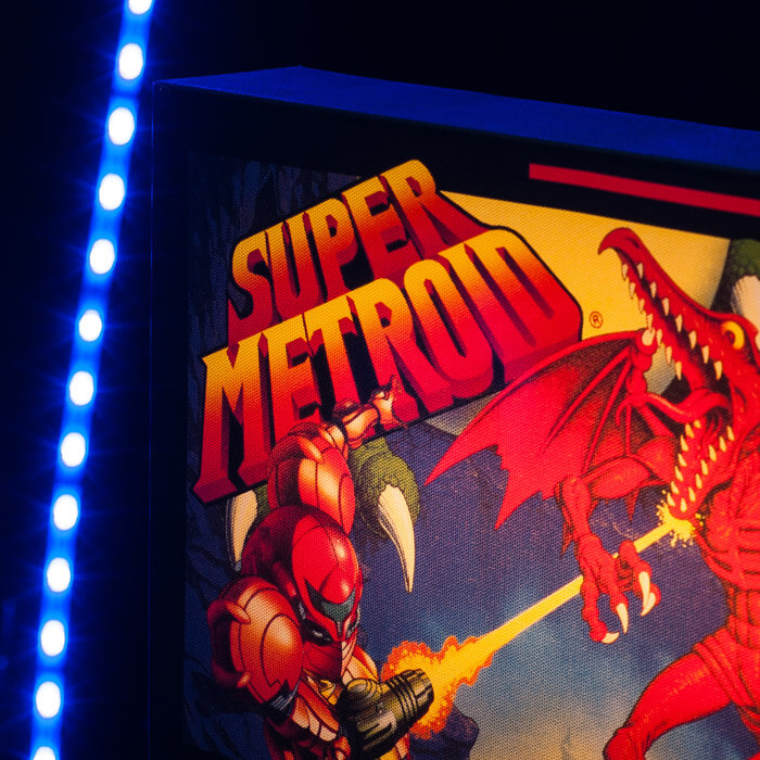 Super Metroid Leuchtbild