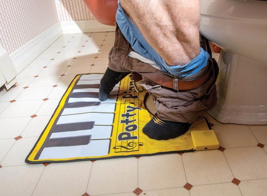 Tappetino Musicale da Bagno - Potty Piano