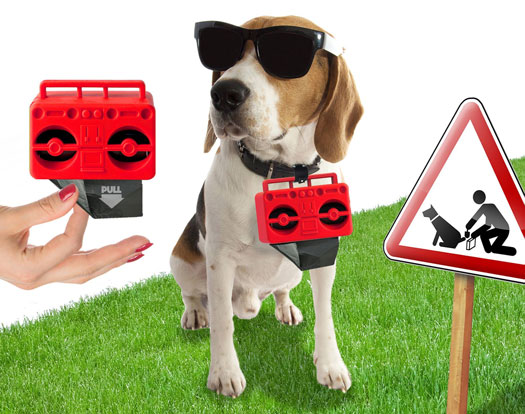 Boom Dog - Dispenser di Sacchetti Igienici per Cani