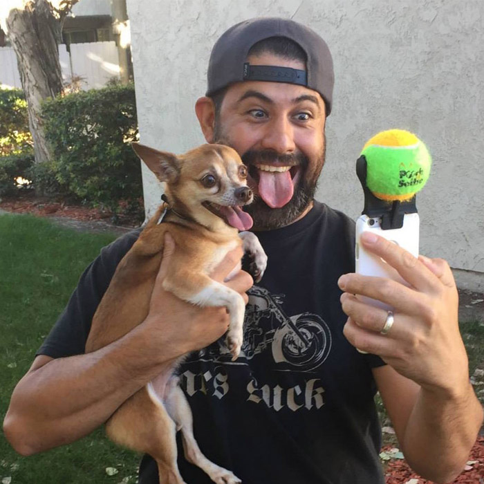 Pooch Selfie Smartphone Attachment