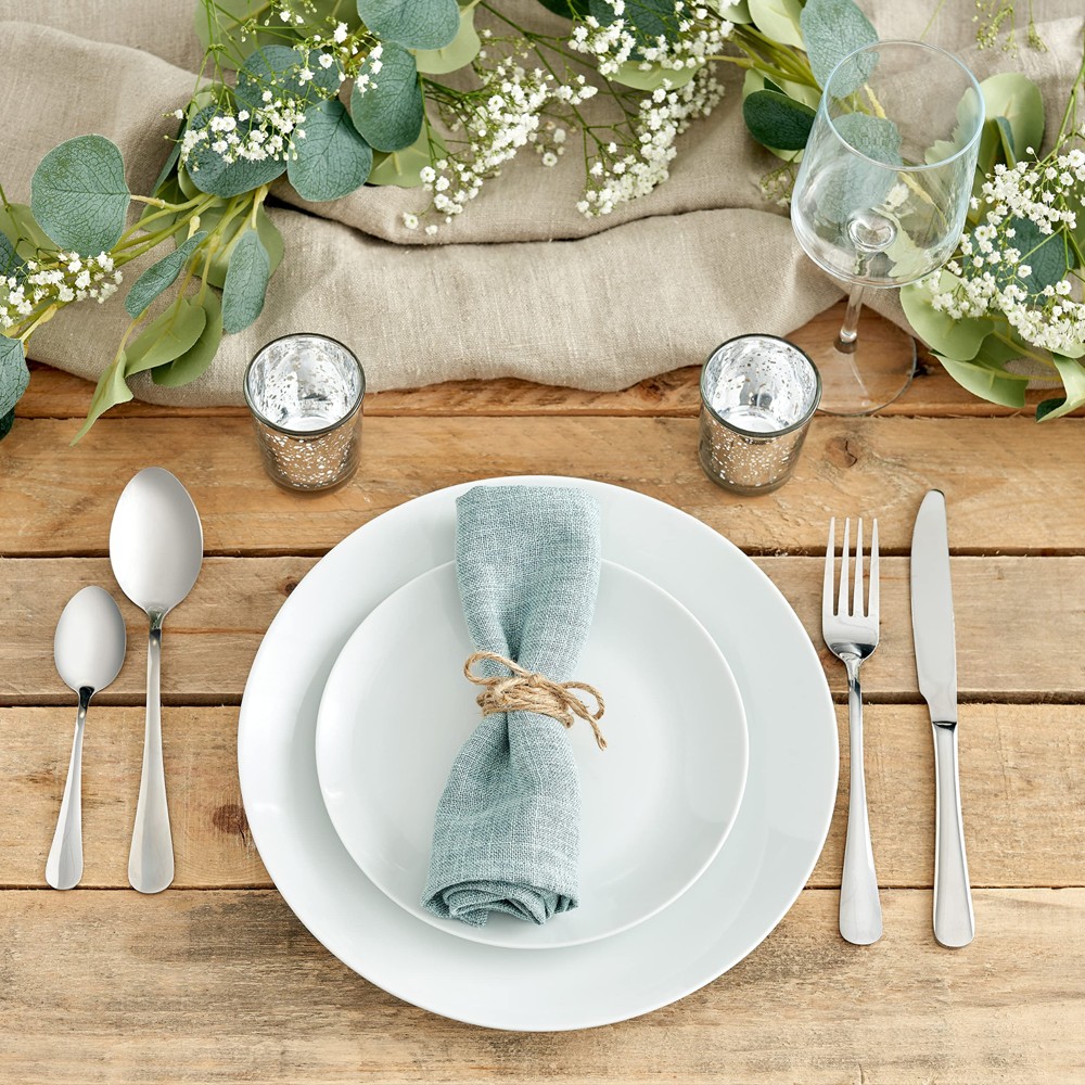 Portacandele argentati maculati