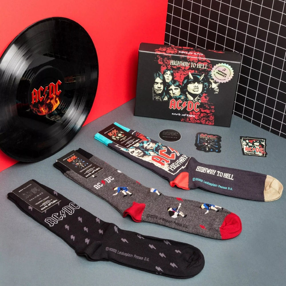 AC/DC Socken-Geschenkset
