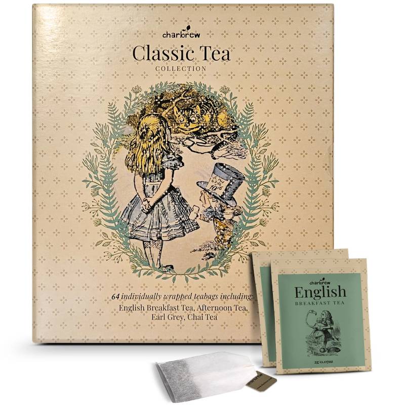 Alice In Wonderland Tea Book Gift Set