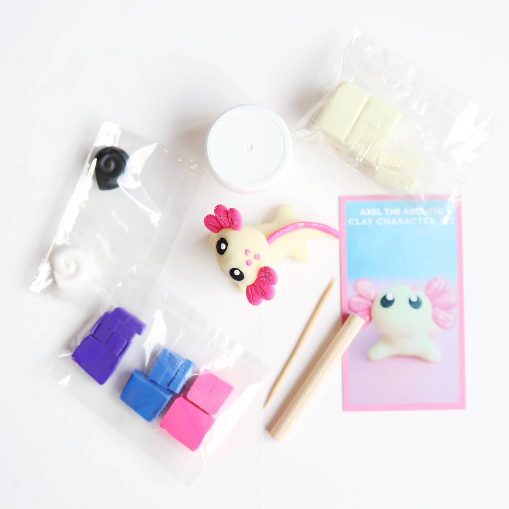 Axel Axolotl Knet-Set